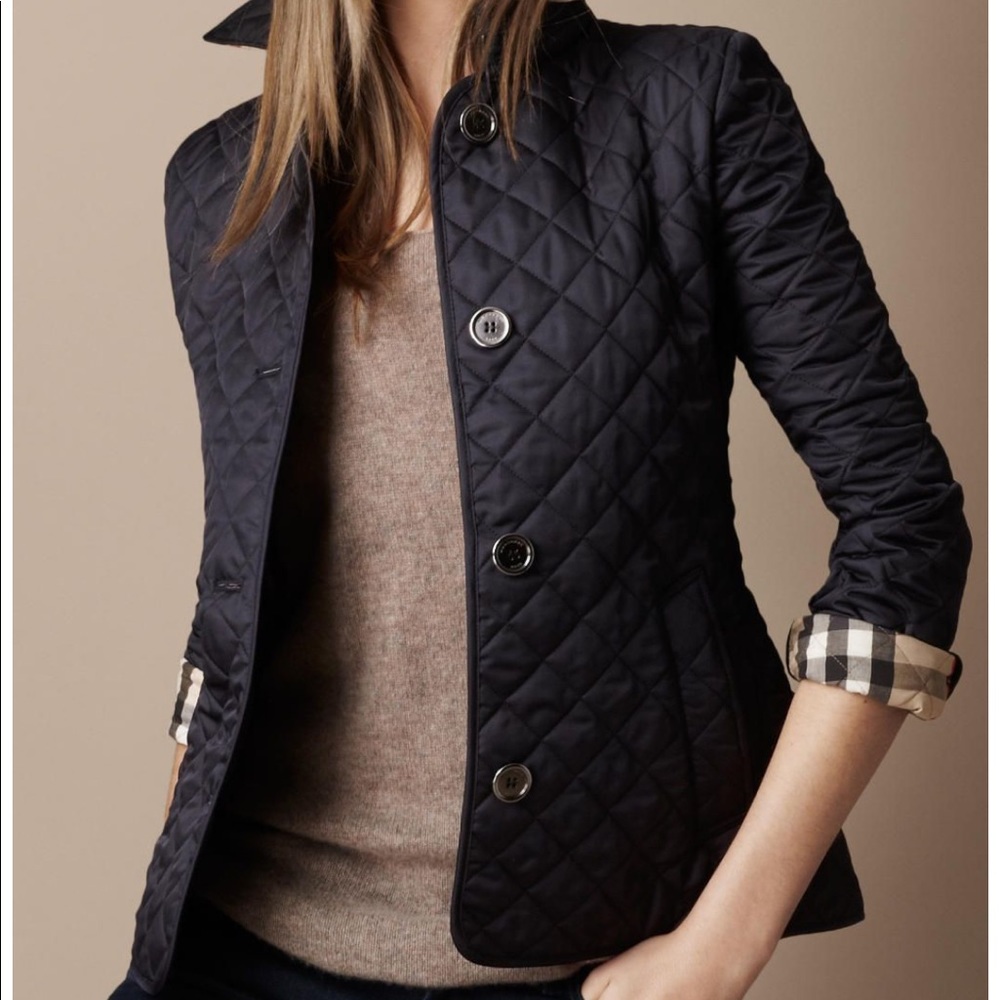 Burberry Diamond Quilted Jacket